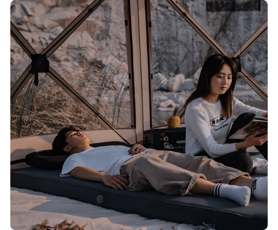 π Wild Land Self-Inflating Air Mattress β Comfort Anywhere You Go! ποΈπ€