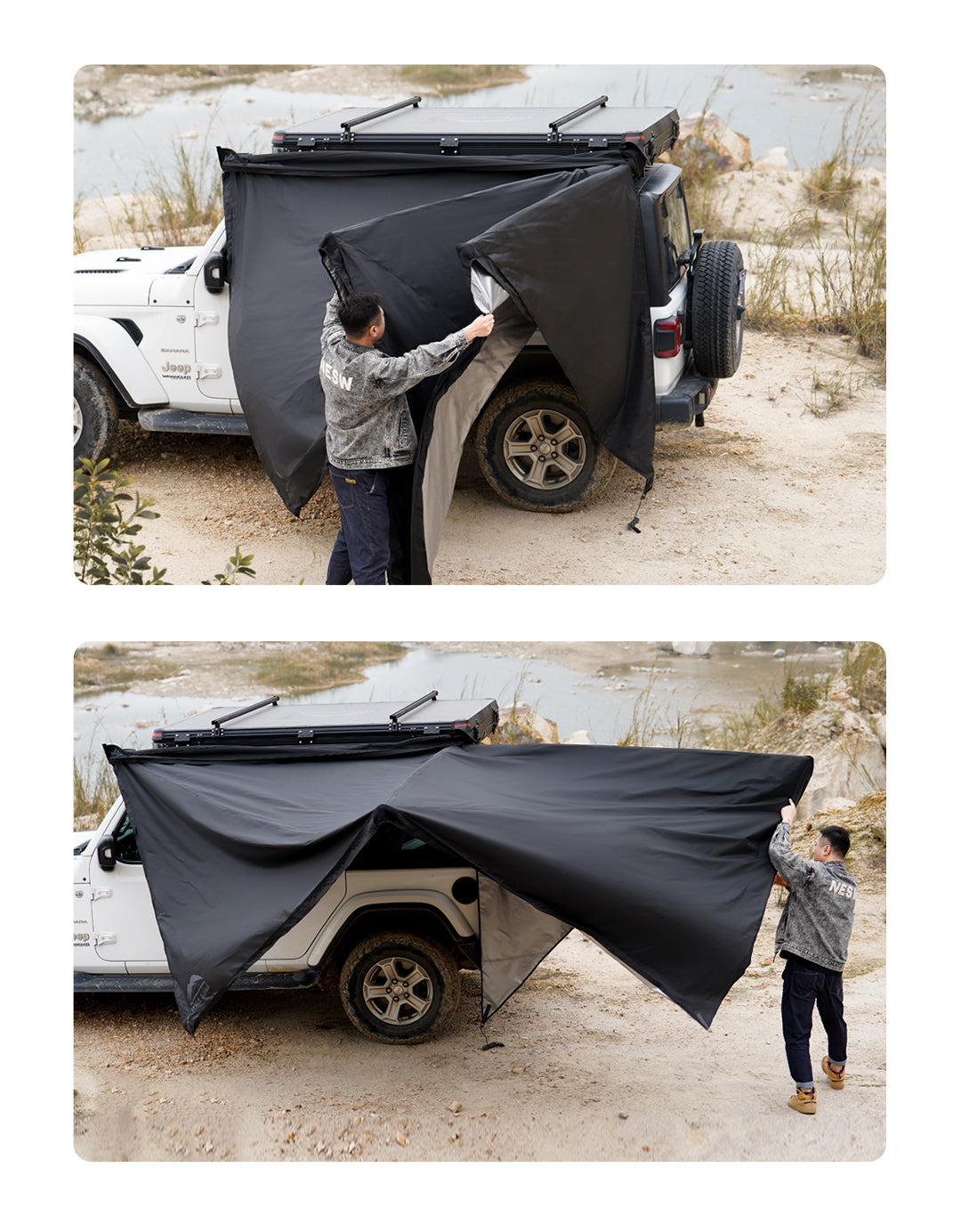 🚙 Wild Land 270° Car Awning – Ultimate Outdoor Shade & Protection🏕️