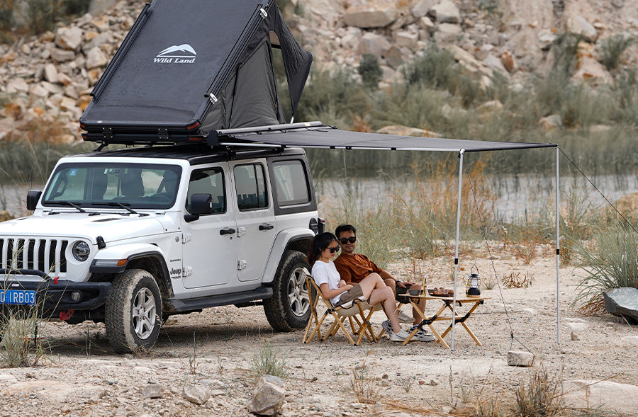 🚙 Wild Land Car Awning – Instant Shade & Shelter for Any Adventure! 🏕️