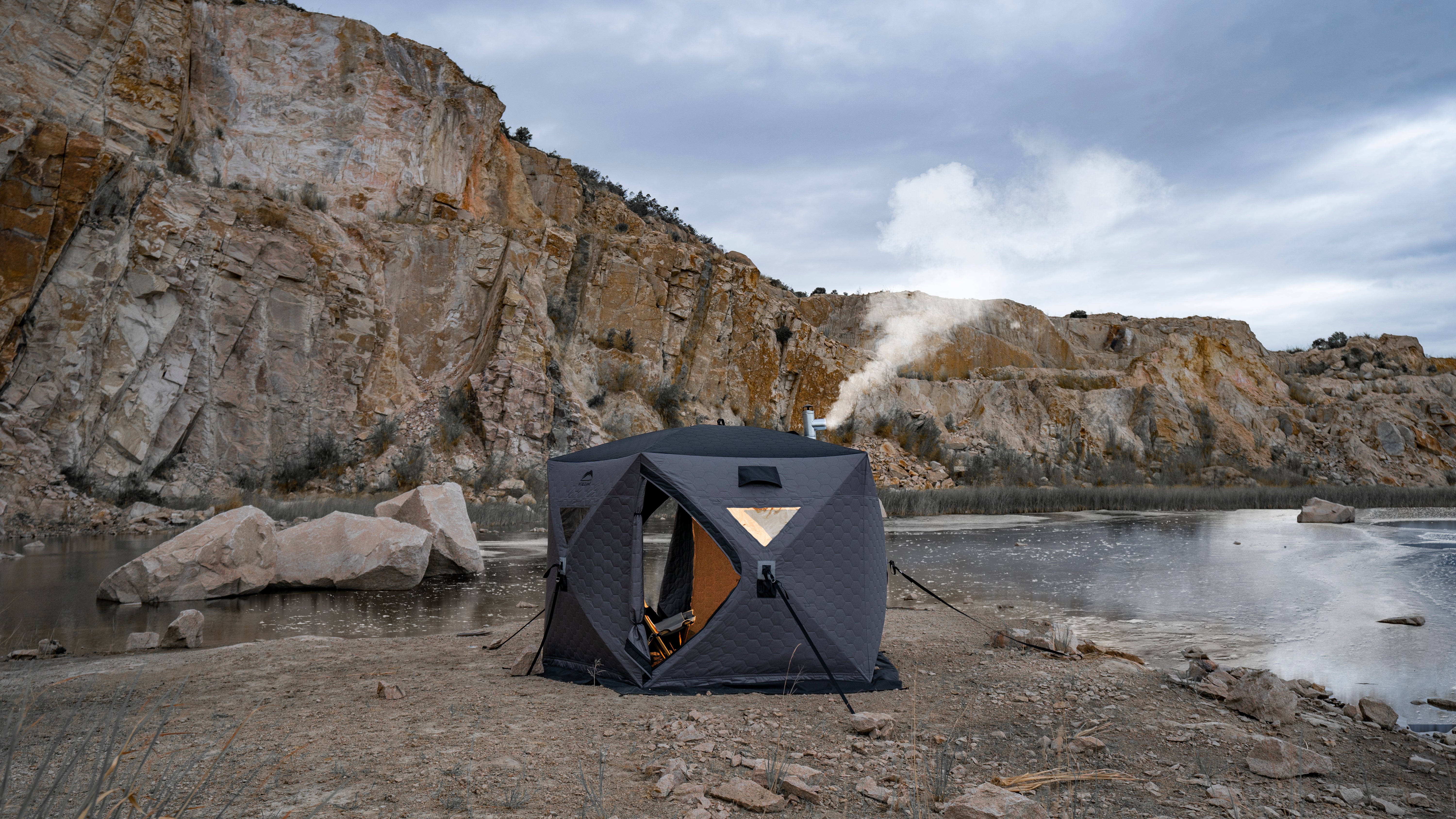 Wild Land Star Ice hub tent Sauna Shelter – Wild Camping Pro
