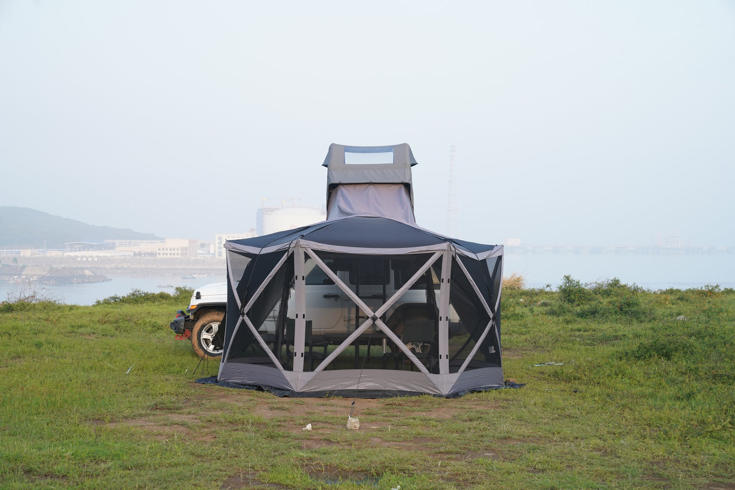 🌟 Wild Land Universal Connector Rear Tent Shelter– The Ultimate Multi-Use Shelter! 🚙🏕️