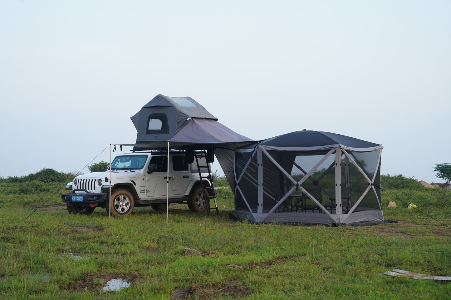 🌟 Wild Land Universal Connector Rear Tent Shelter– The Ultimate Multi-Use Shelter! 🚙🏕️