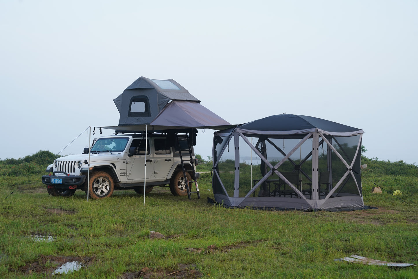 🌟 Wild Land Universal Connector Rear Tent Shelter– The Ultimate Multi-Use Shelter! 🚙🏕️