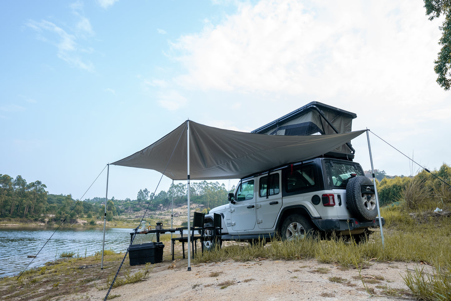 🌟 Wild Land Universal Tarp – Your Ultimate Outdoor Shelter! 🏕️☀️